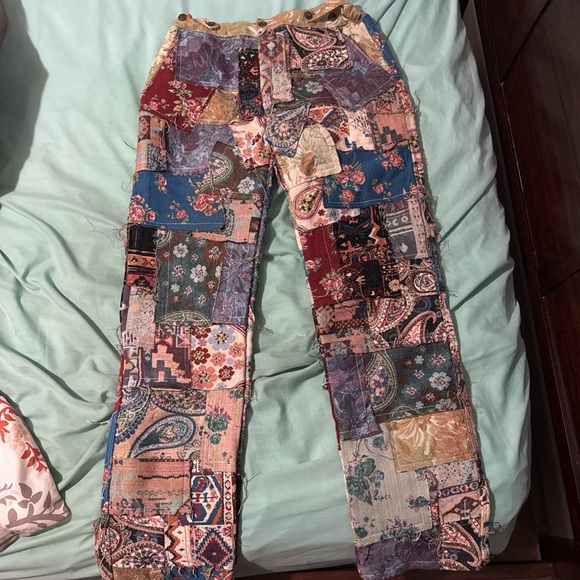 Patchwork Pants